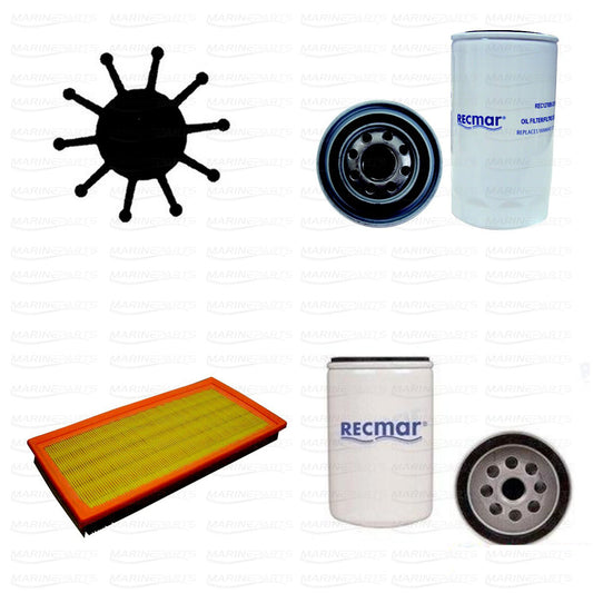 Service Kit Volvo Penta KAD42, KAD43