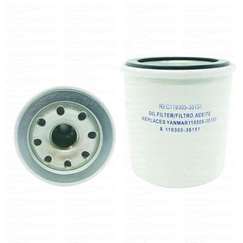 Oil Filter Yanmar 1GM, 2 GM, 3GM, Nanni, Kubota, Beta Marine