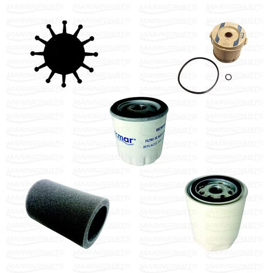 Service Kit  (5 Piece) Volvo Penta D2-55, D2-75