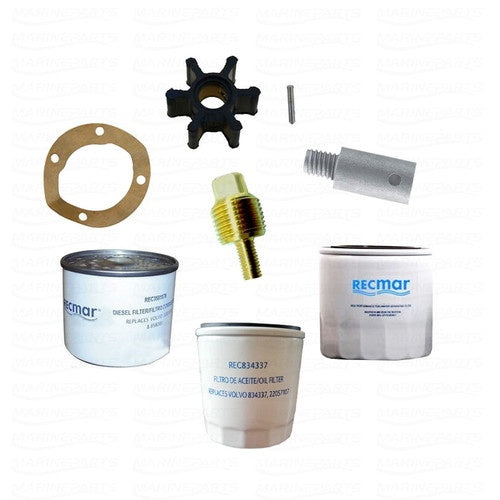 Service Kit Volvo Penta 2001, 2002, 2003