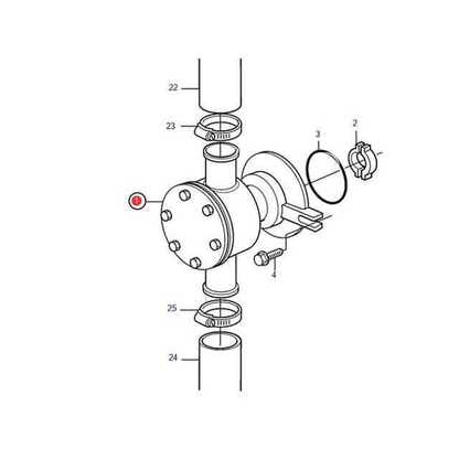 Volvo Penta Sea Water Pump For KAD32, KAD43, KAD44 And Other Models