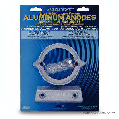 Anode Kit for Volvo Penta 290 Dual Prop